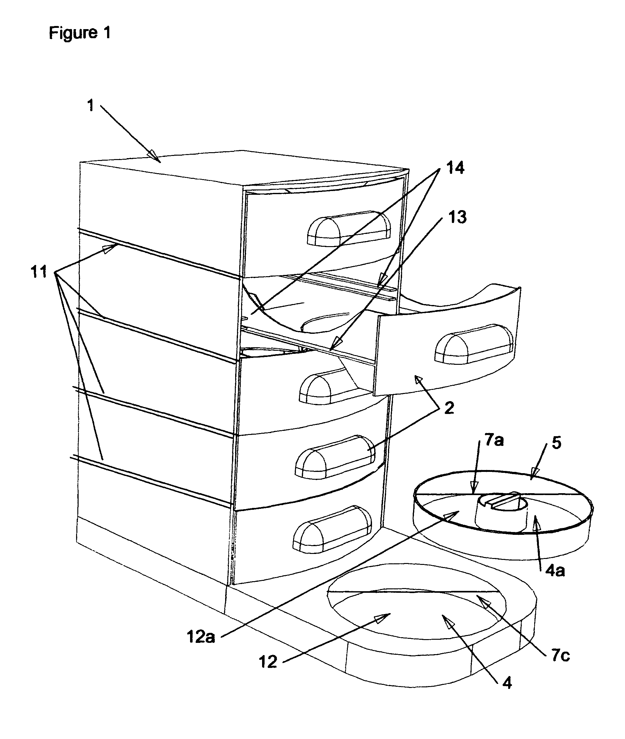 Dispenser cabinet