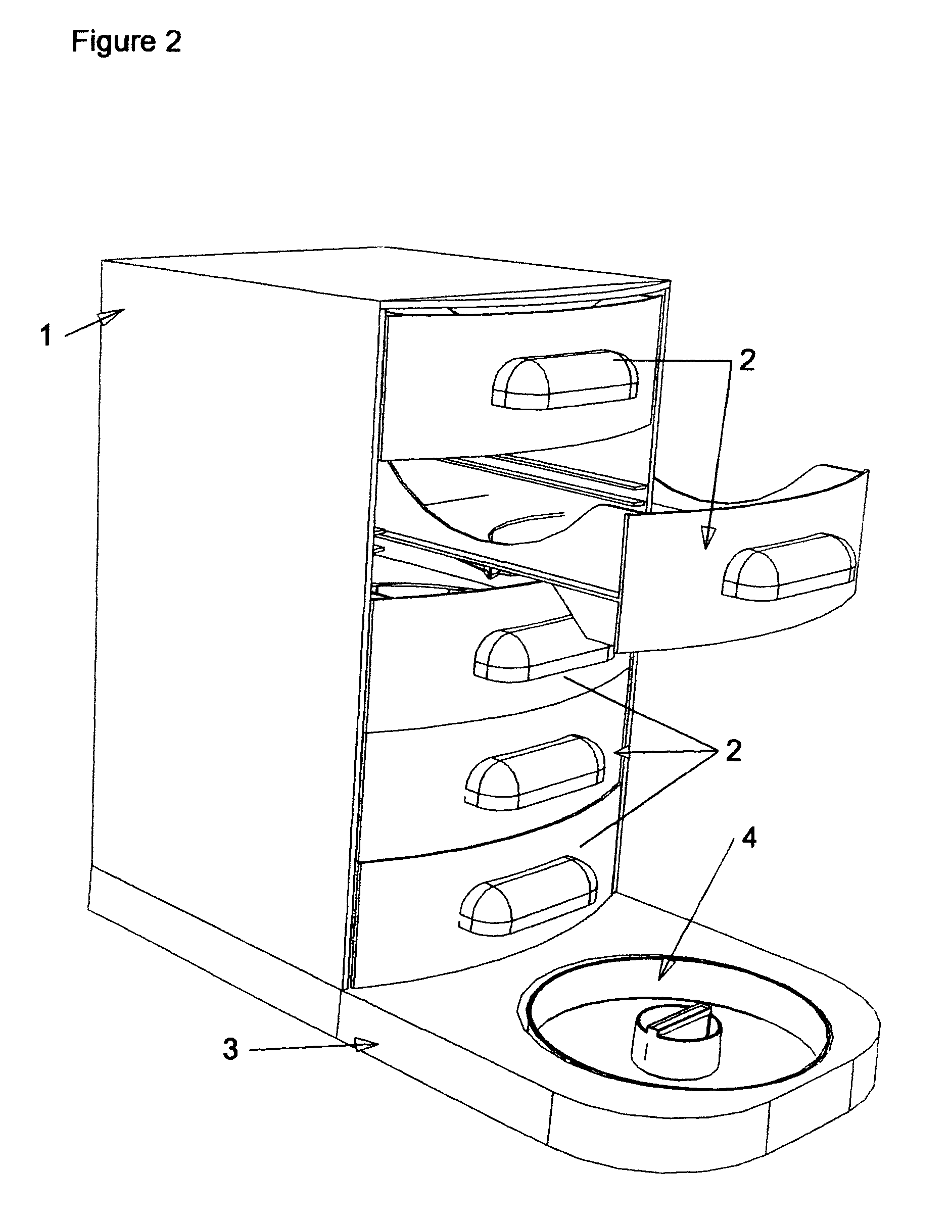 Dispenser cabinet