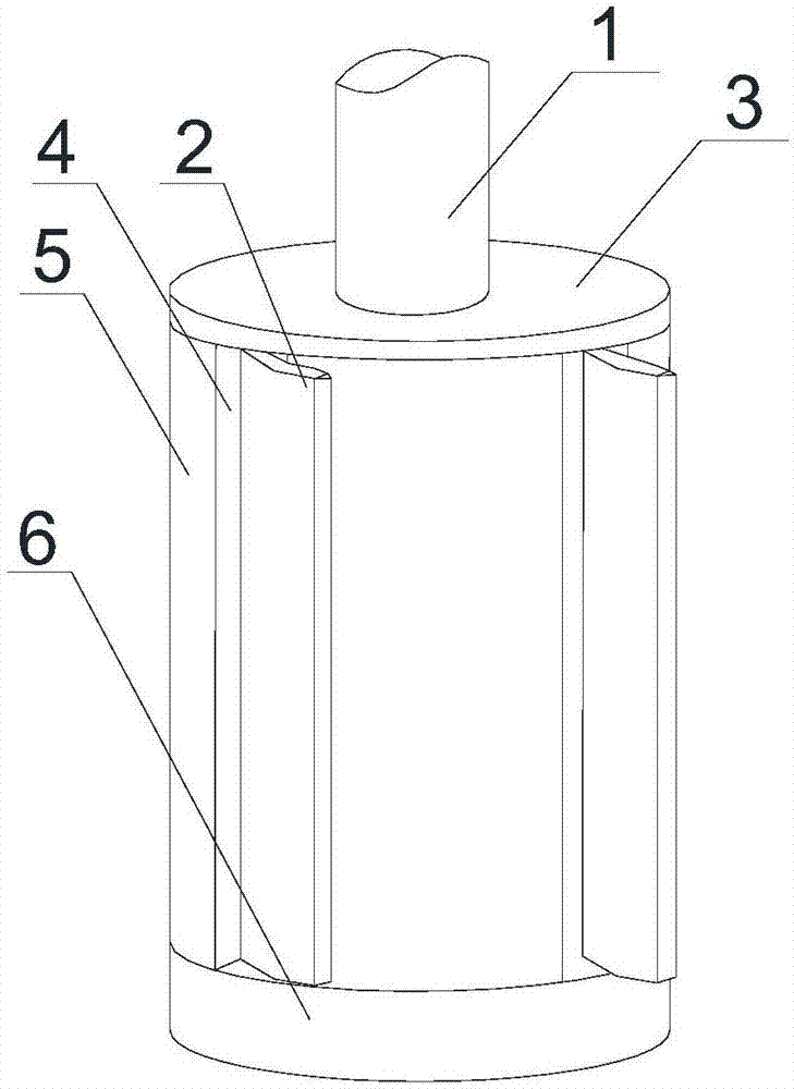 Clearing mechanism used for scale substances of inner circumferential wall of pipefitting