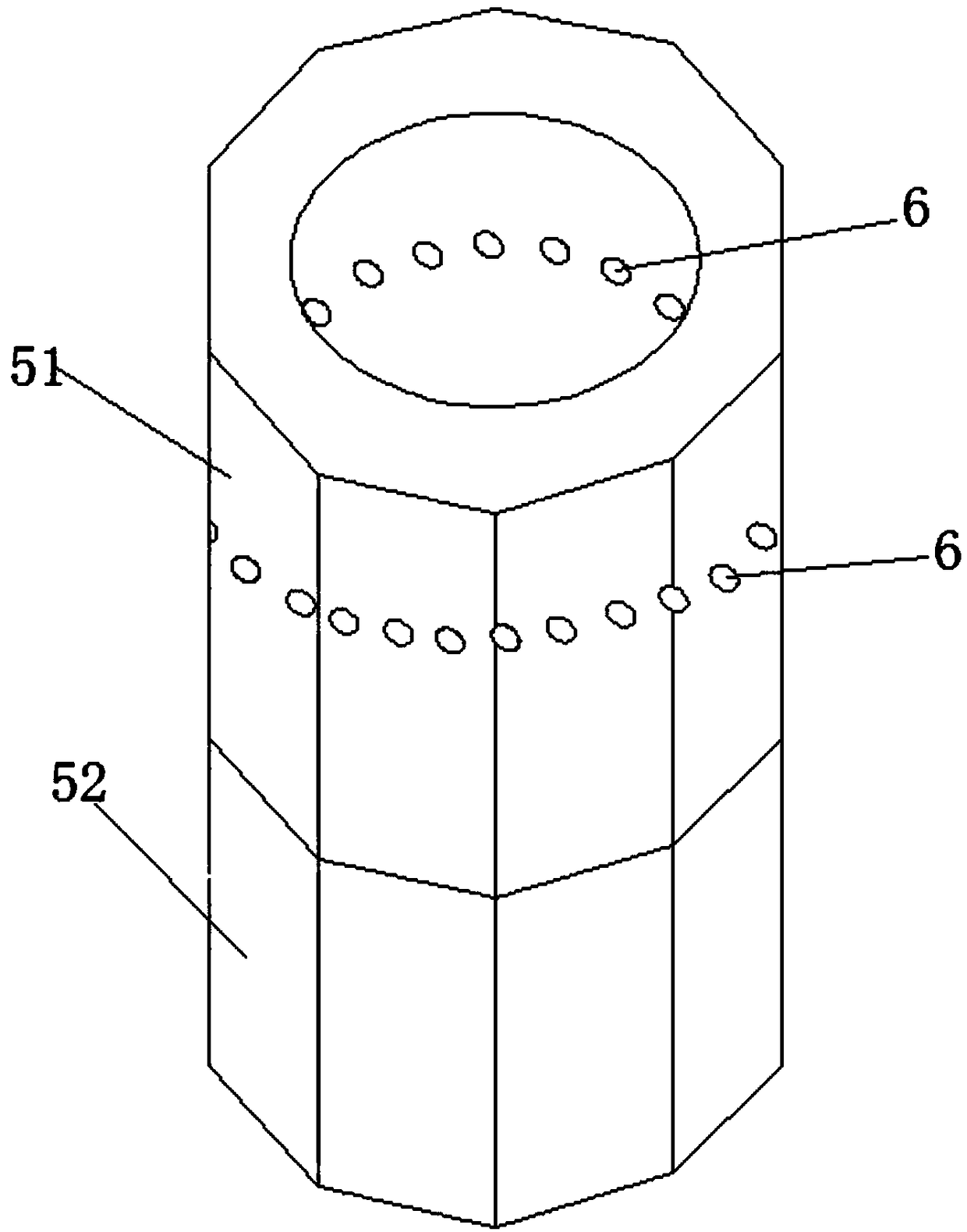 Hyperboloid lens-based angle sensor and measurement method thereof