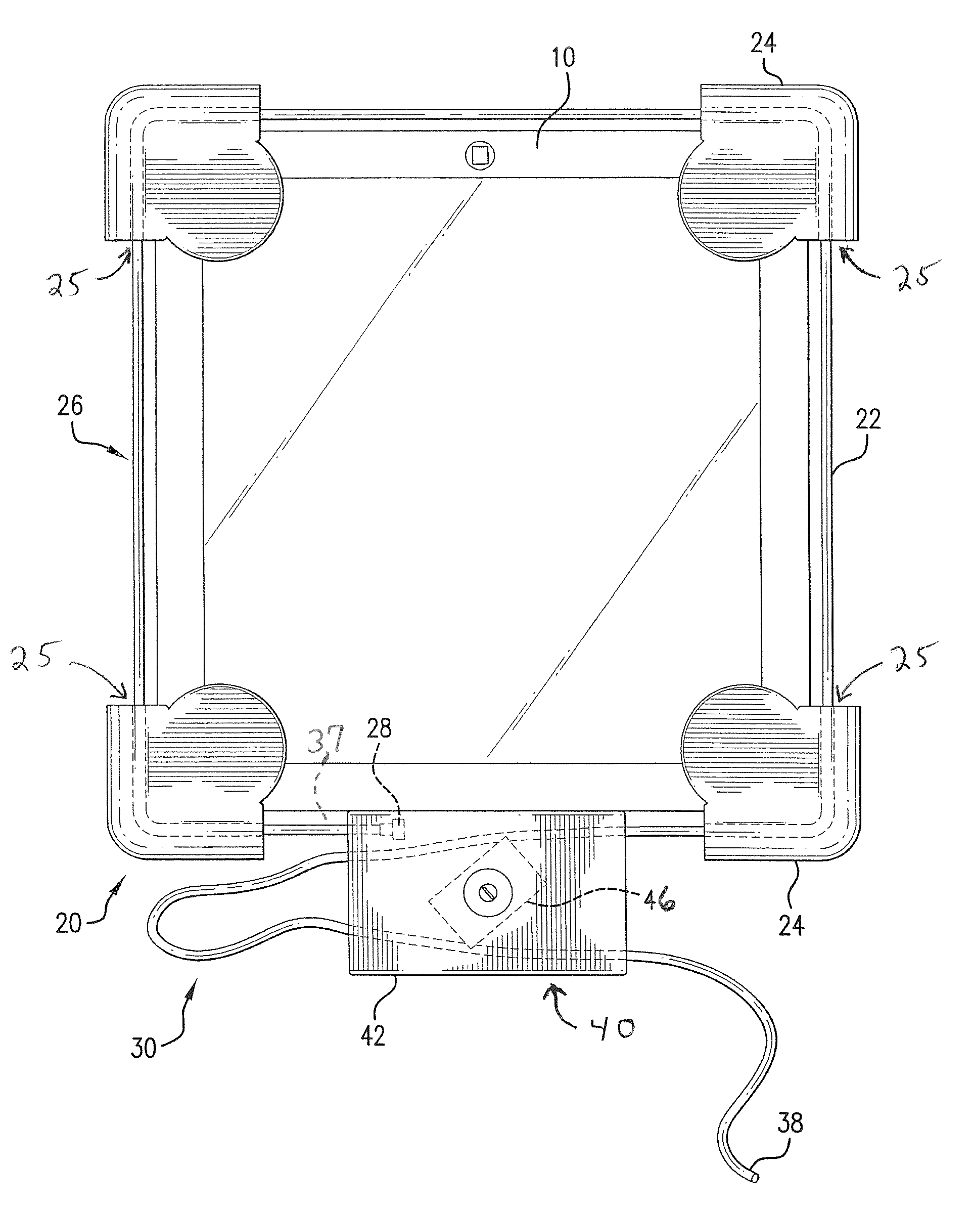 Theft prevention apparatus for a personal electronic device
