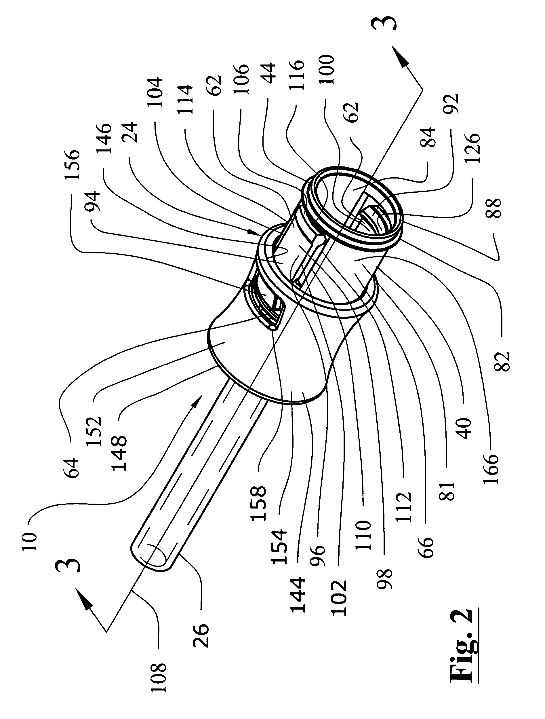 Material transfer device and method