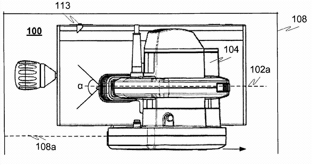 Apparatus for machining, particularly for cutting a tubular or round section body