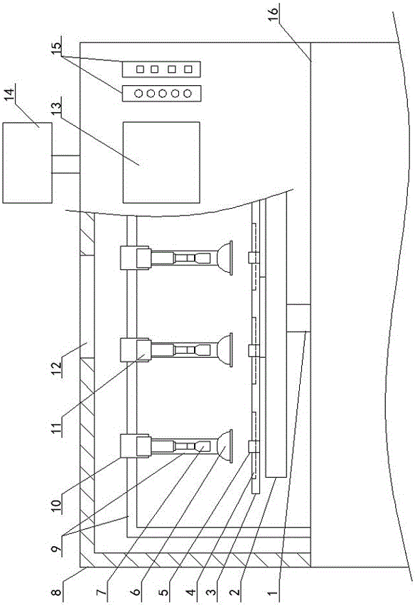 A lens appearance inspecting system