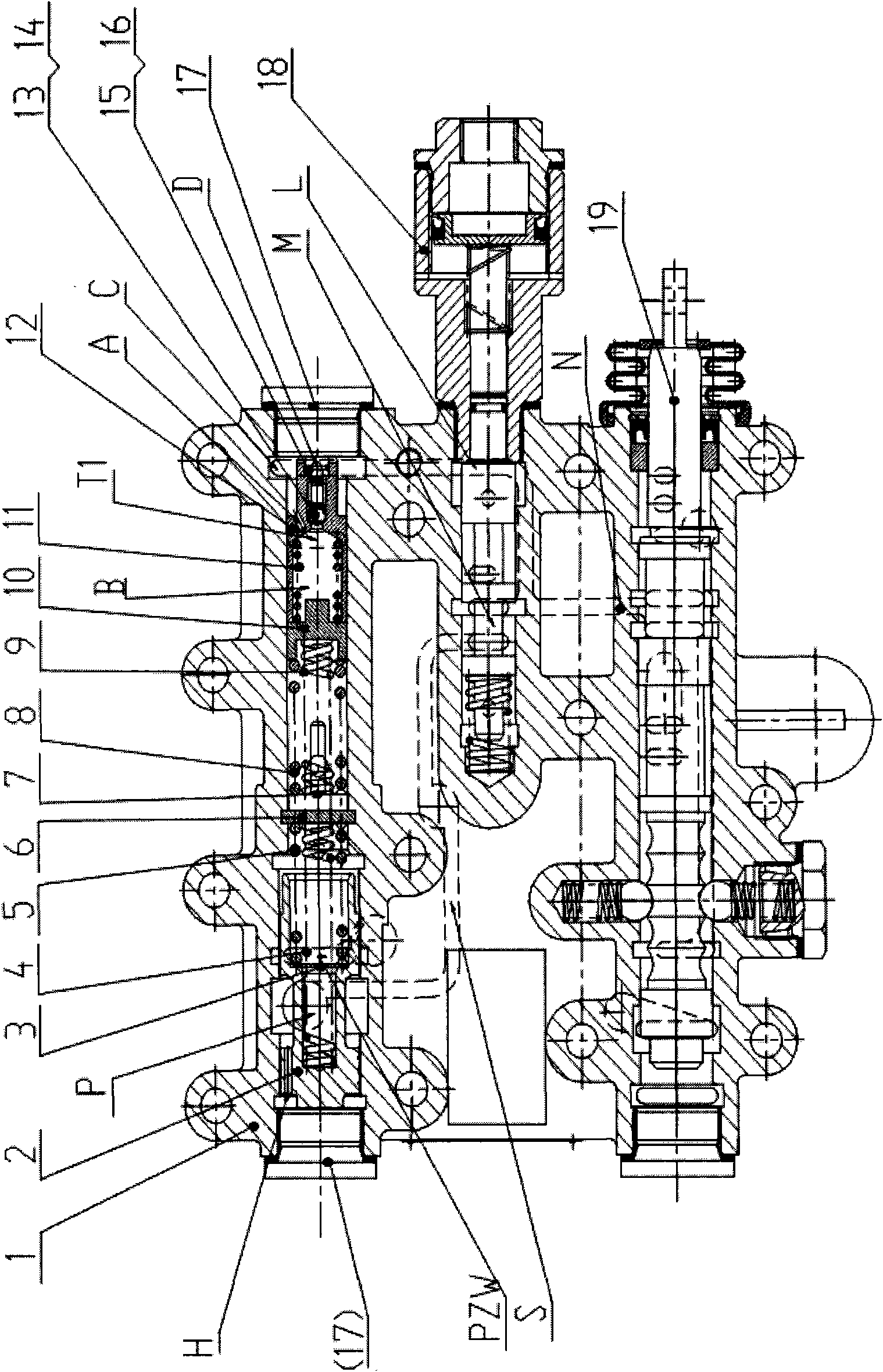 Novel variable-speed operating valve