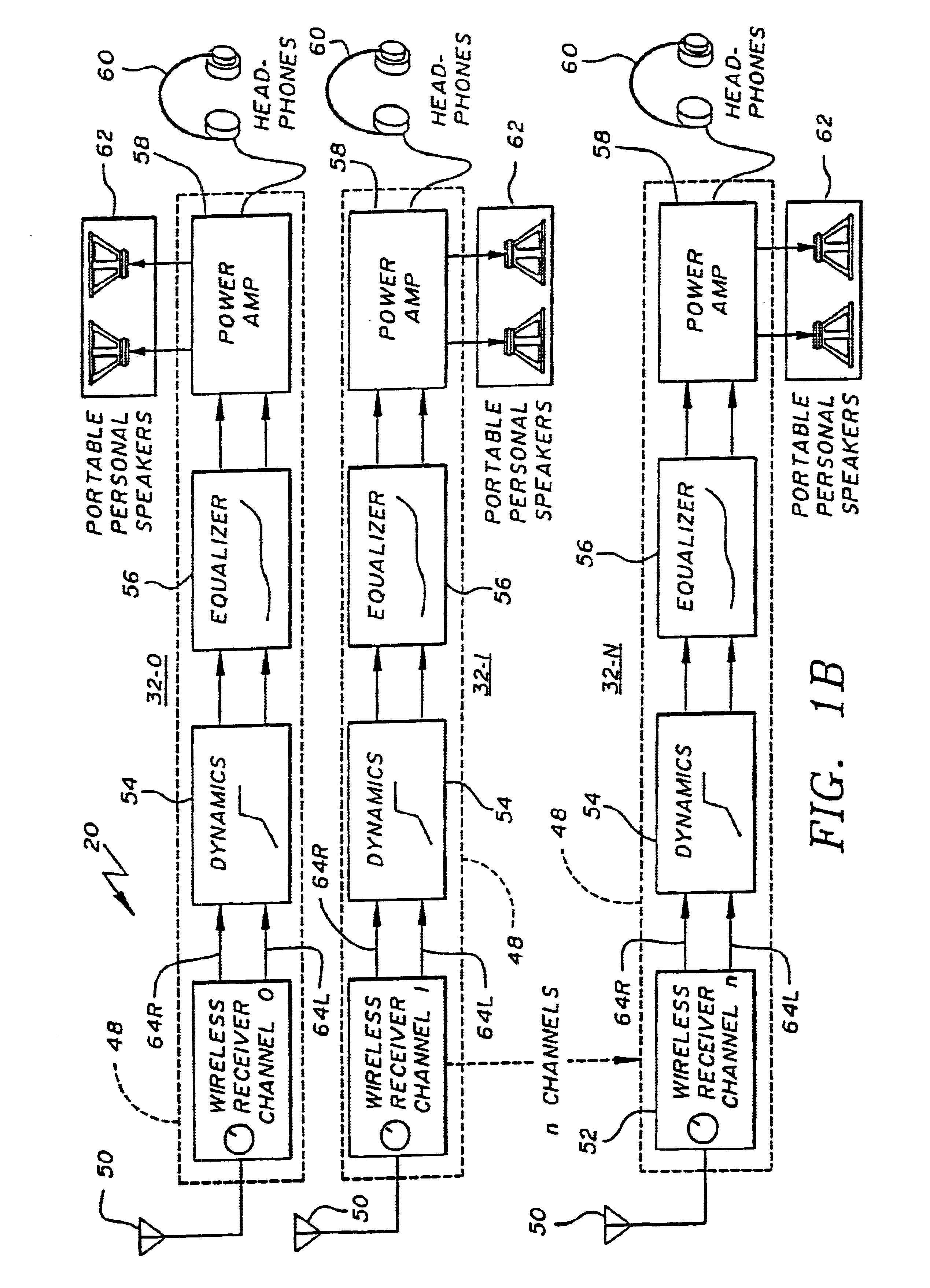 Enhanced concert audio system