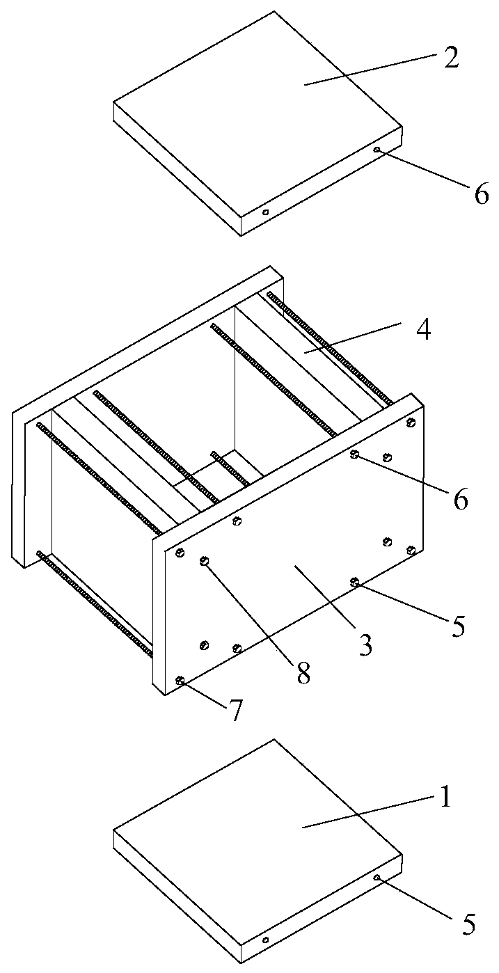 Preparation method of irregular columnar jointed rock mass sample of nested interlayer staggered belt