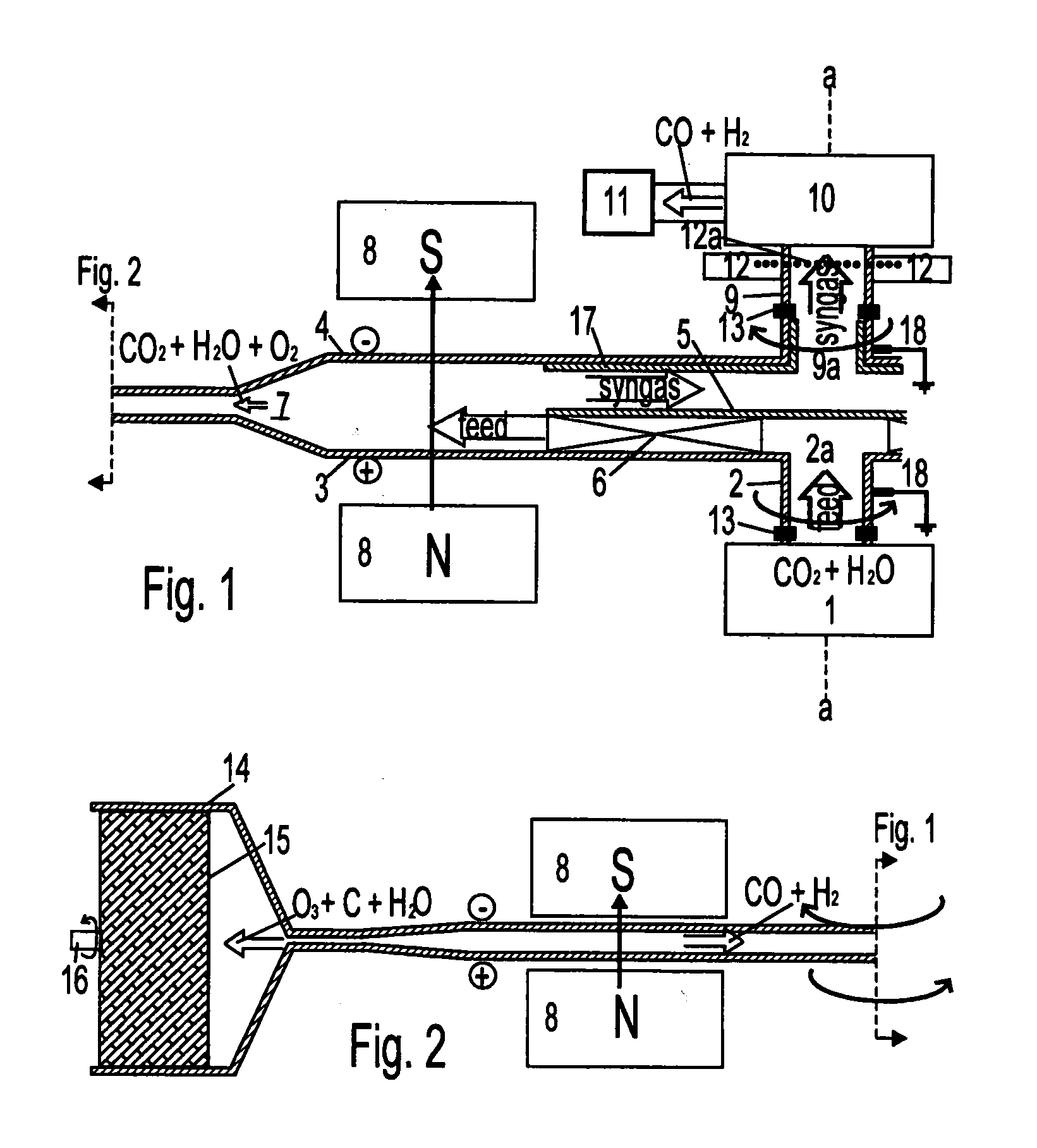 Radial counterflow shear electrolysis