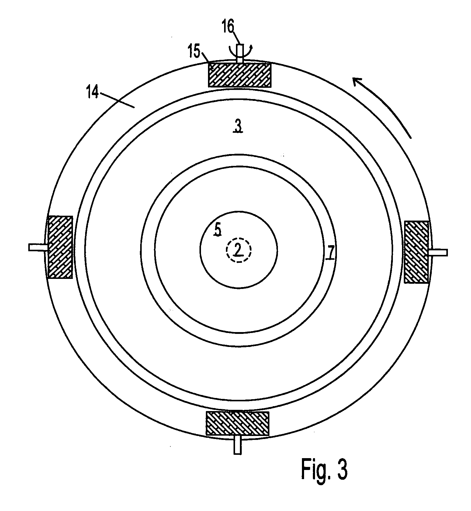 Radial counterflow shear electrolysis