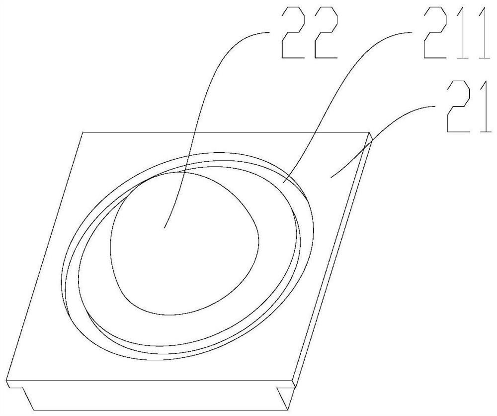 Heating structure and device with same