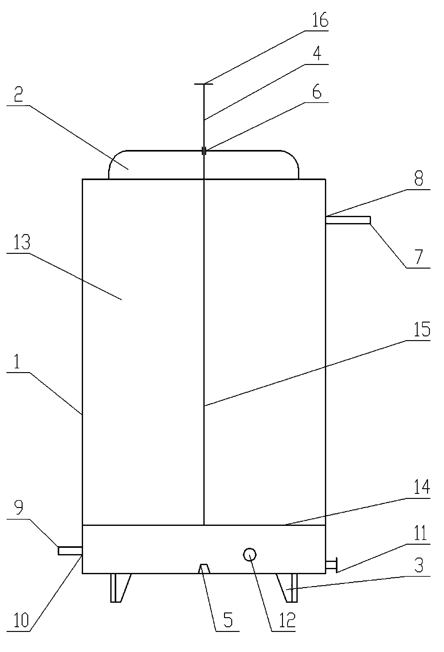 Straw gasification furnace