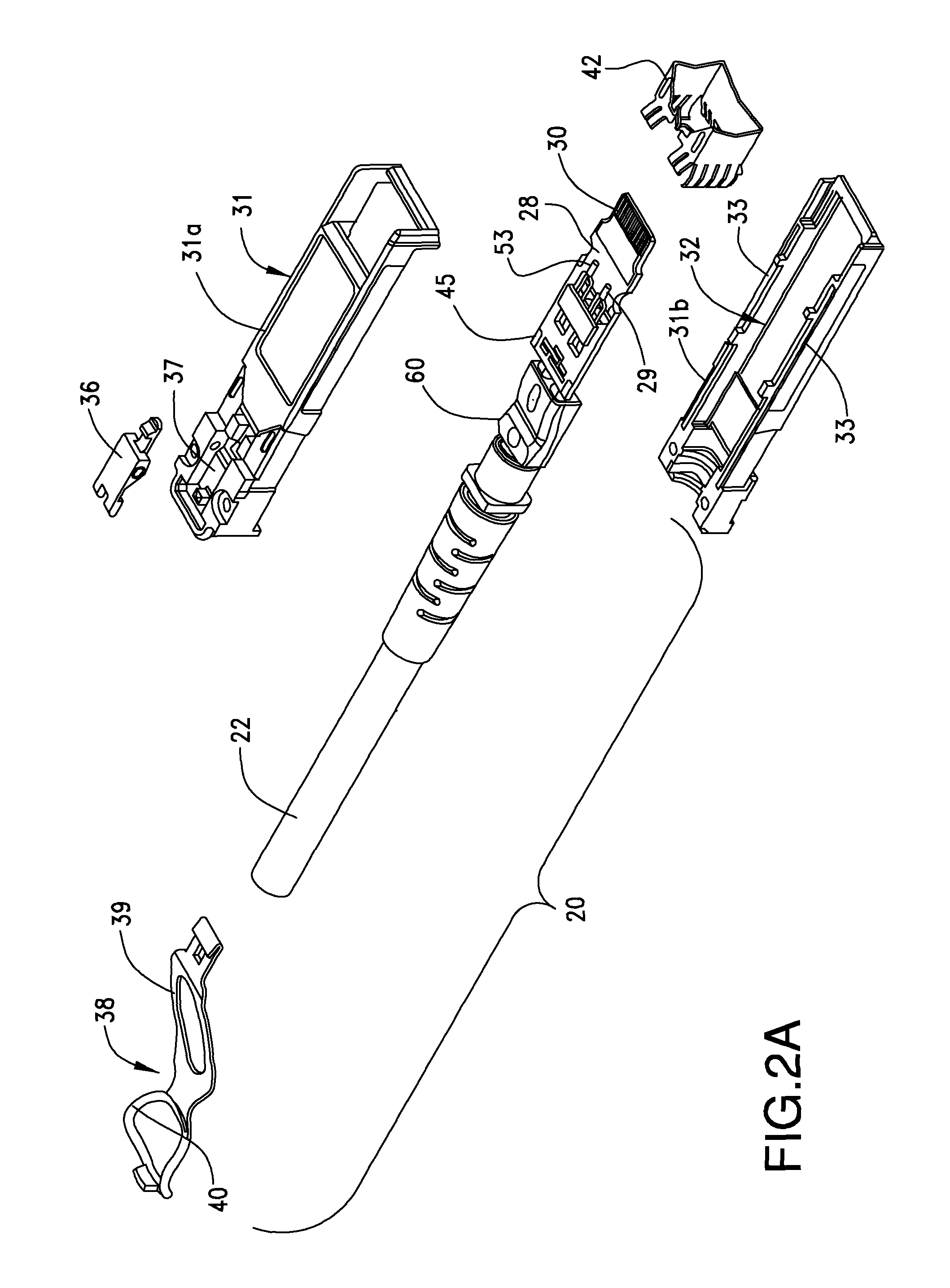 Connector guide for orienting wires for termination