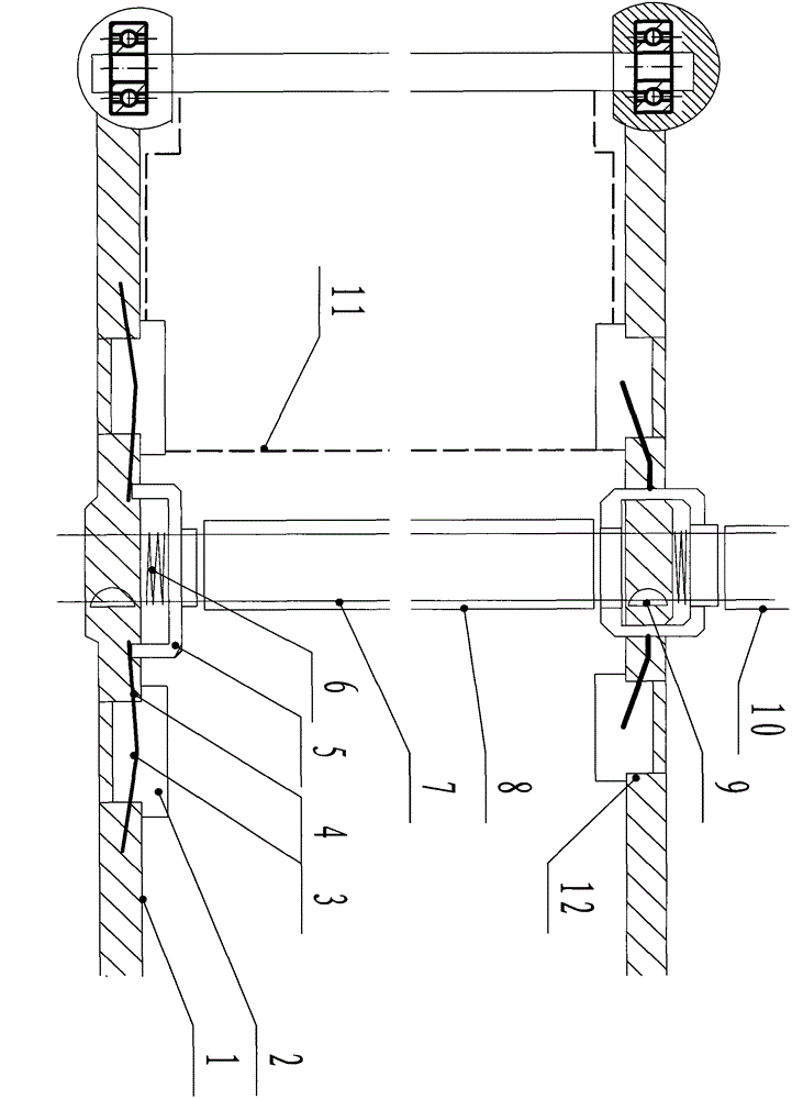 Under-ice hydraulic generator unit with loose-leaf type propeller