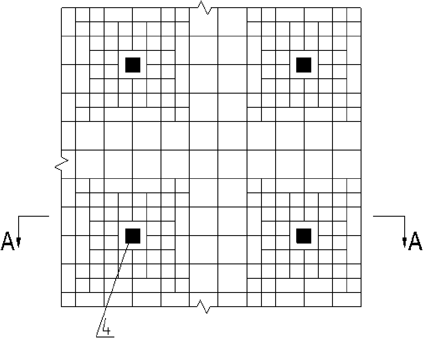 Floor mold type composite bottom board structure