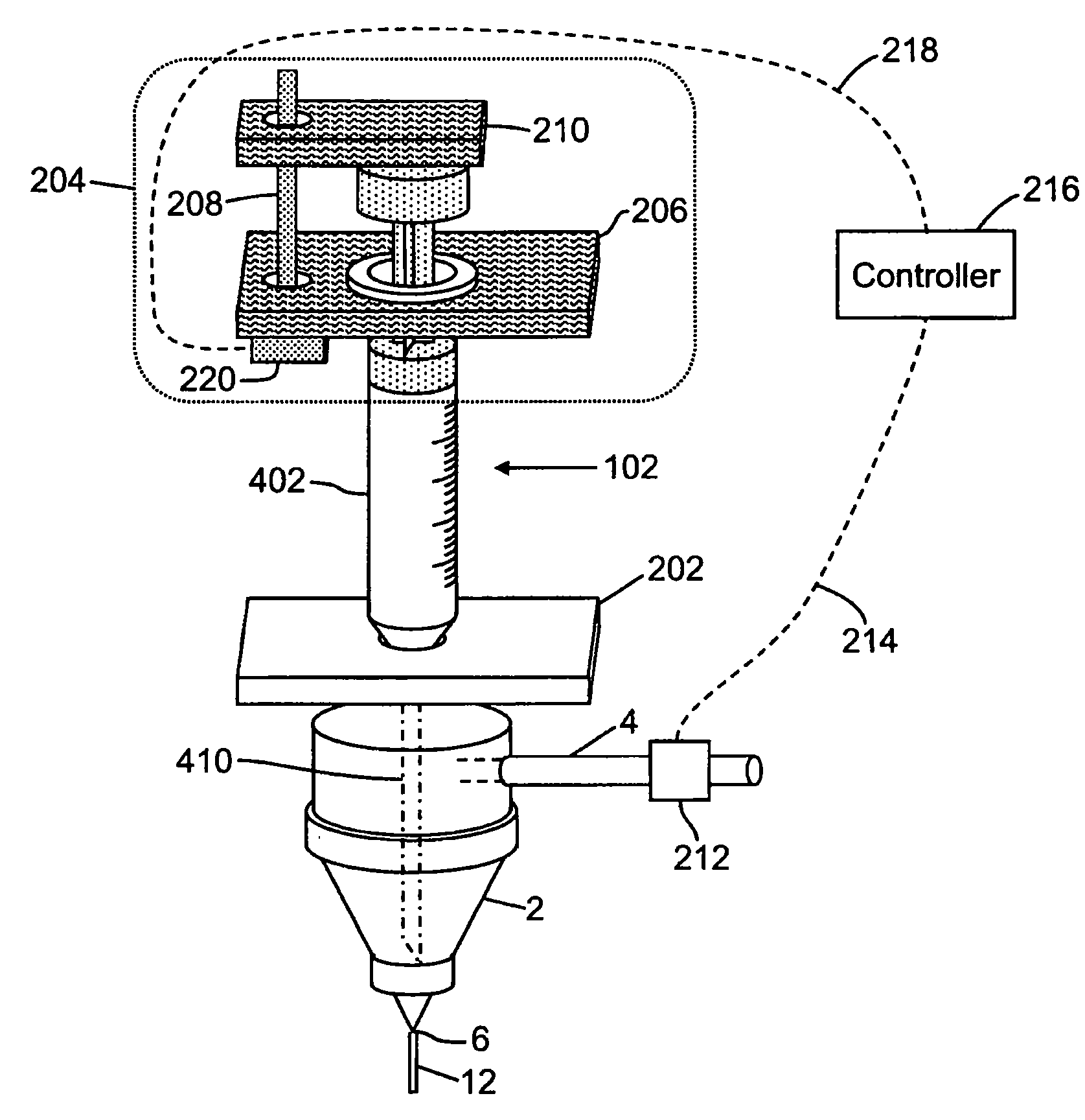 Method And Apparatus For Syringe-Based Sample Introduction Within A Flow Cytometer