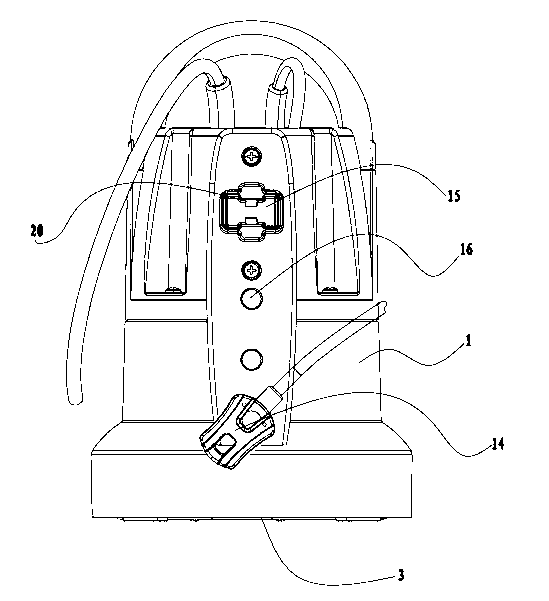 Low-water-sucking water pump