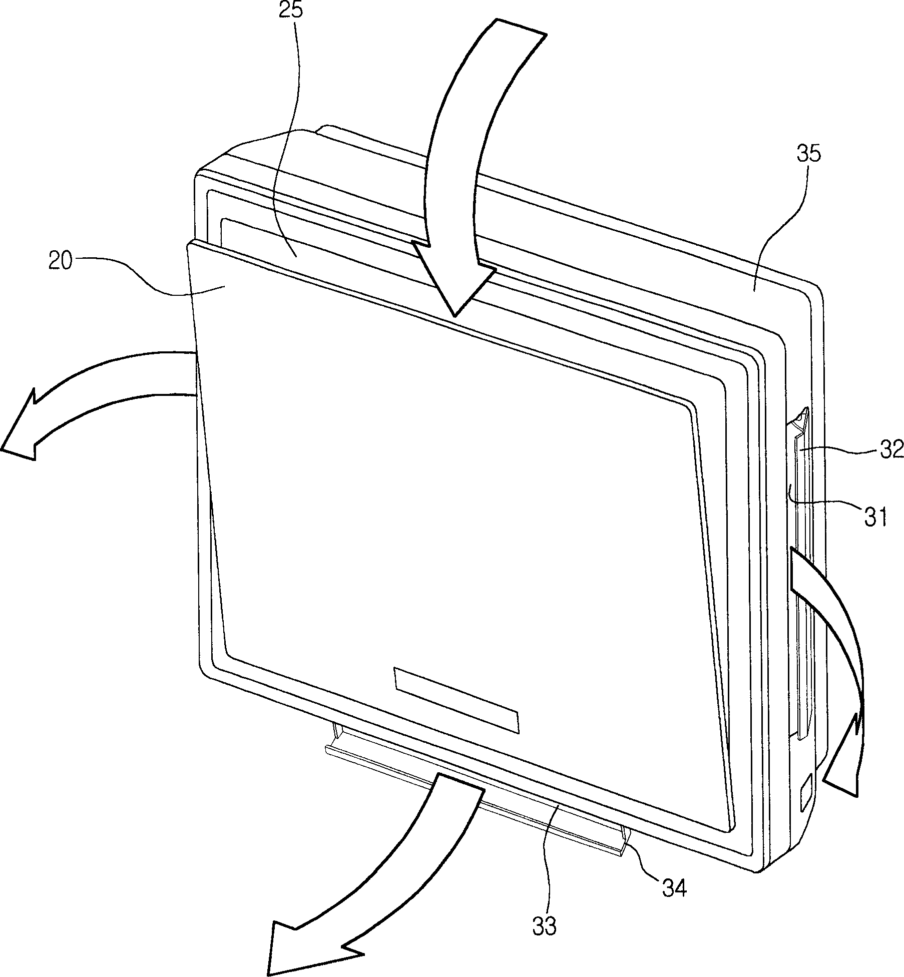 Structure for installing drainage disk of indoor machine of air conditioner