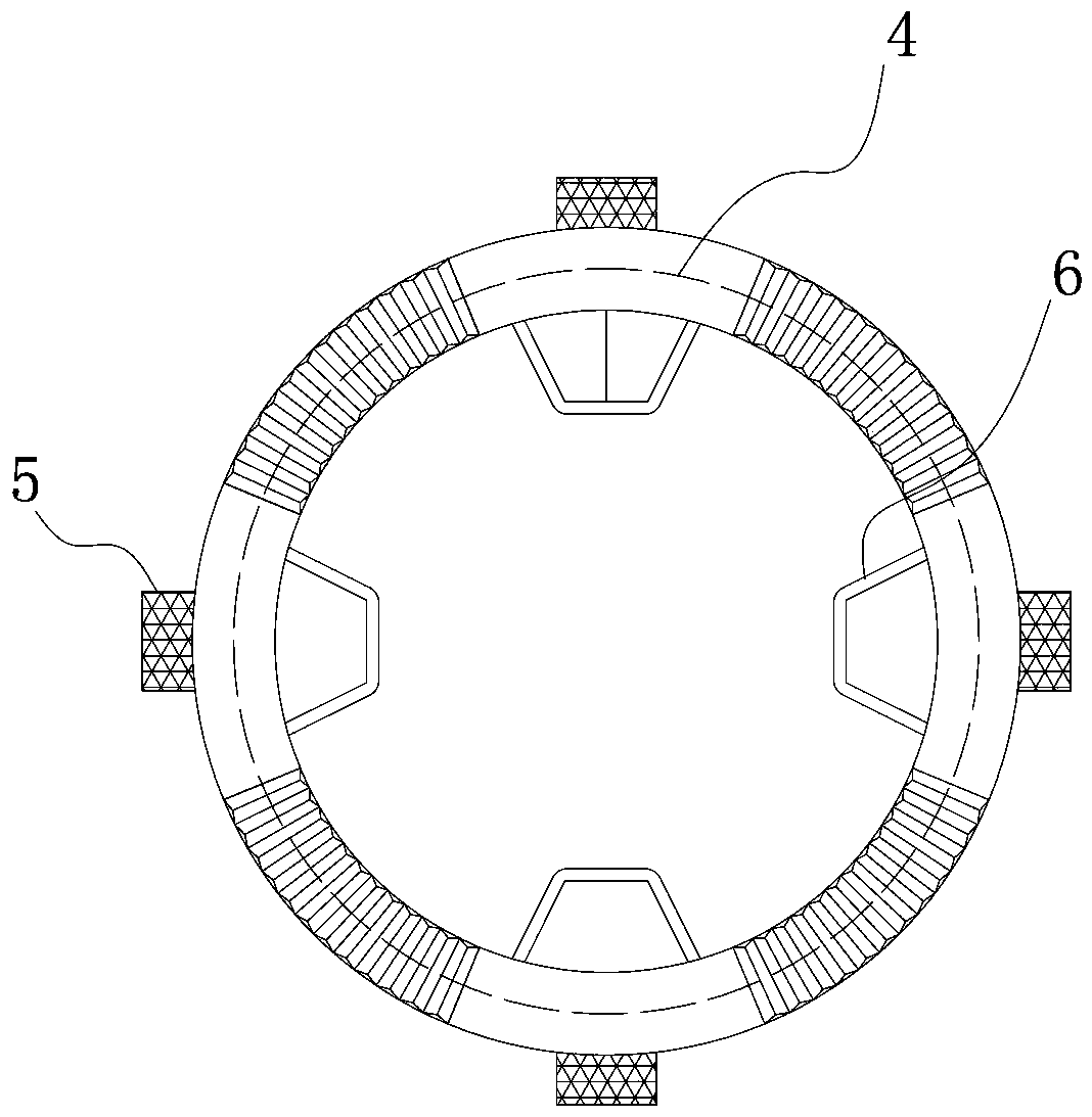 Folding type waste container