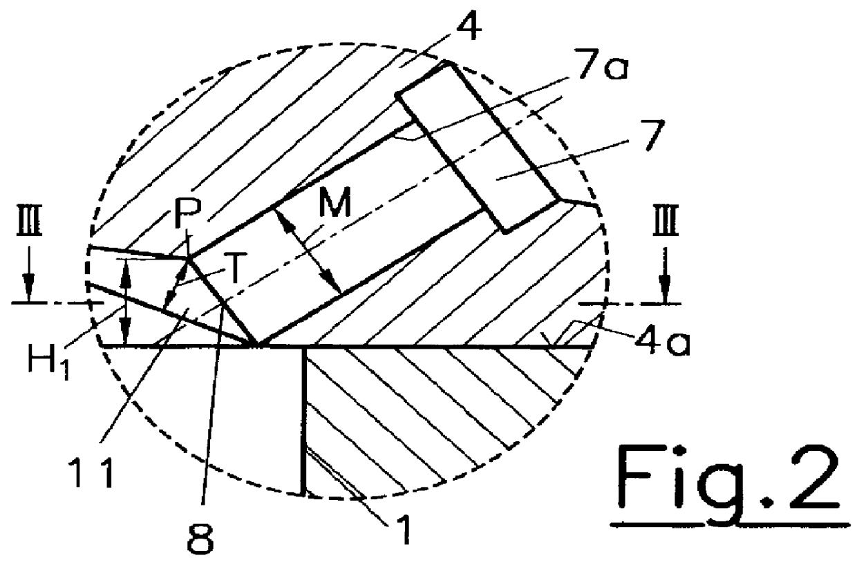 Internal combustion engine with at least one injection device per cylinder