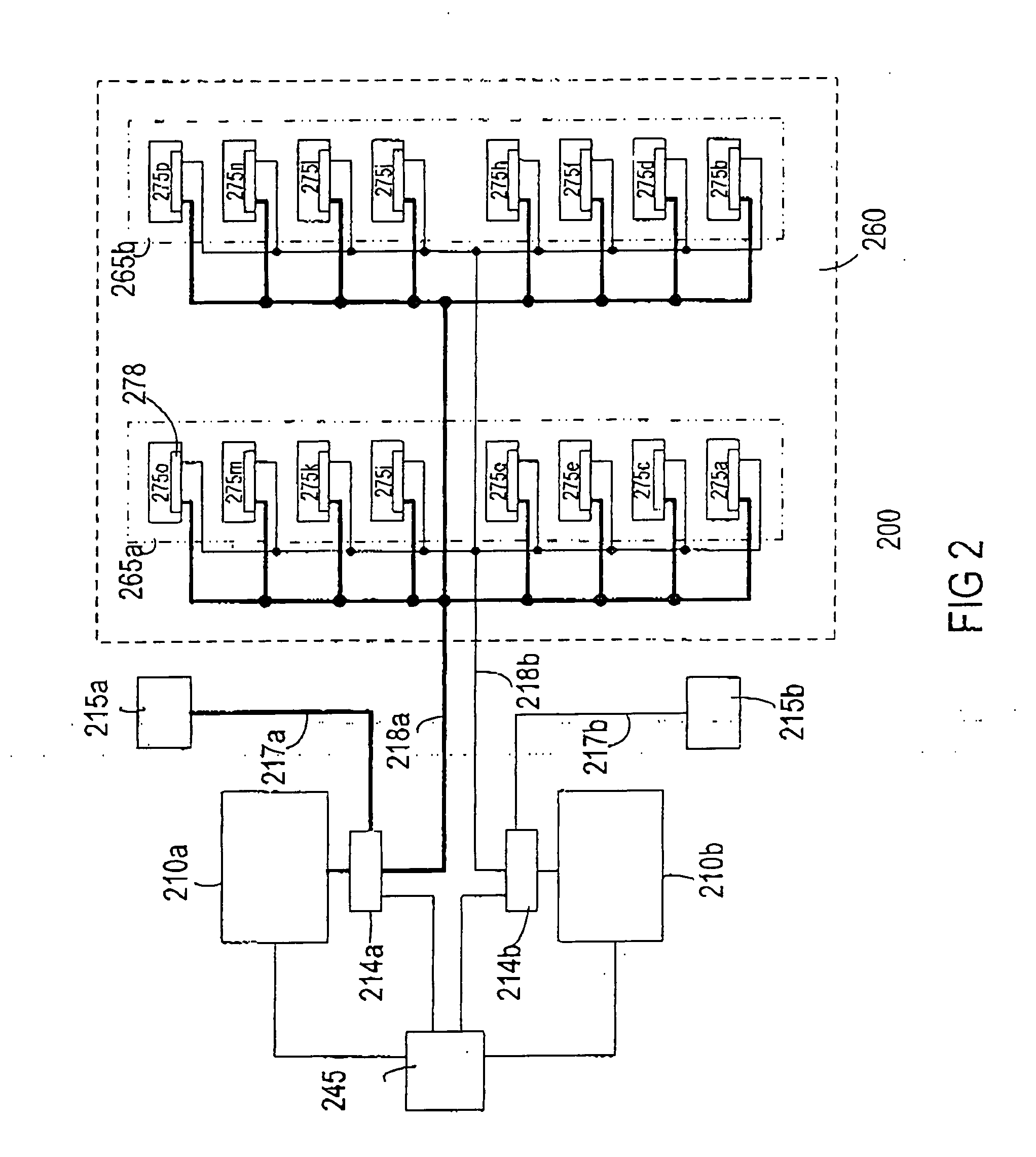 Architecture with shared memory