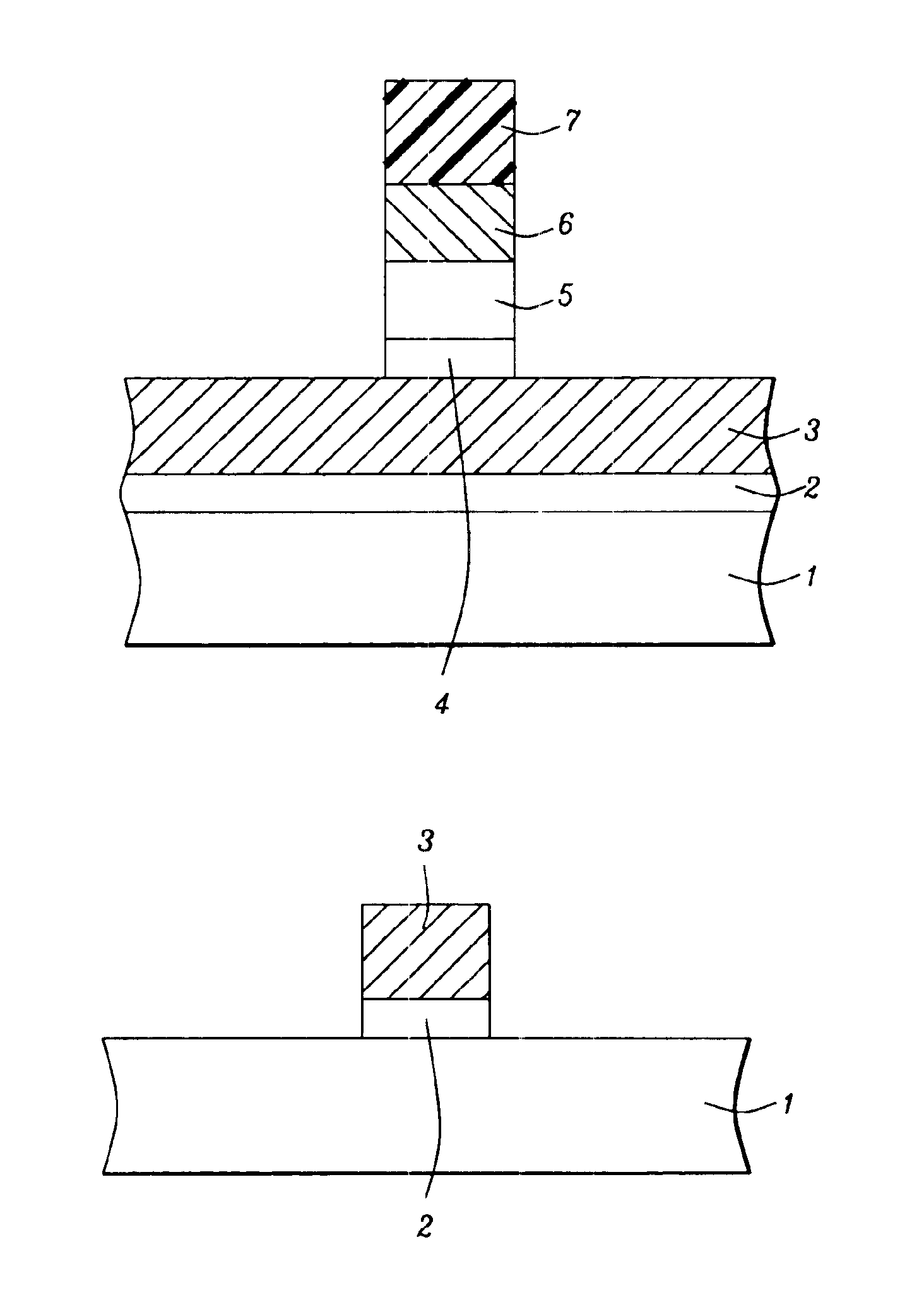 Phosphoric acid free process for polysilicon gate definition