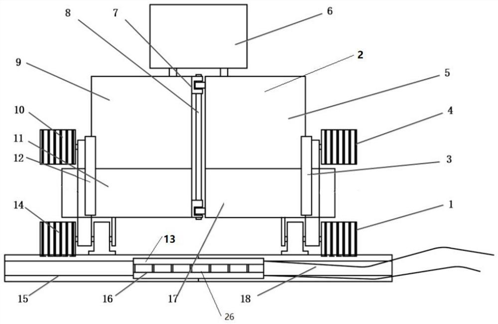 Mobile platform for routing inspection and maintenance of cylindrical steel structure