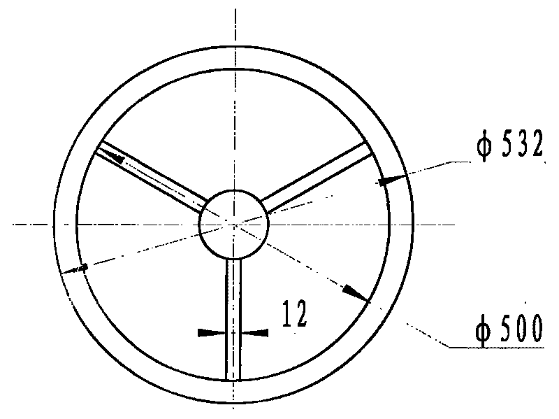 Centrifugal casting method for titanium alloy frame casting