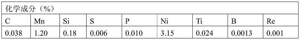 A matching welding rod for low temperature steel containing ni