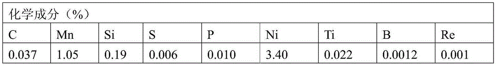 A matching welding rod for low temperature steel containing ni