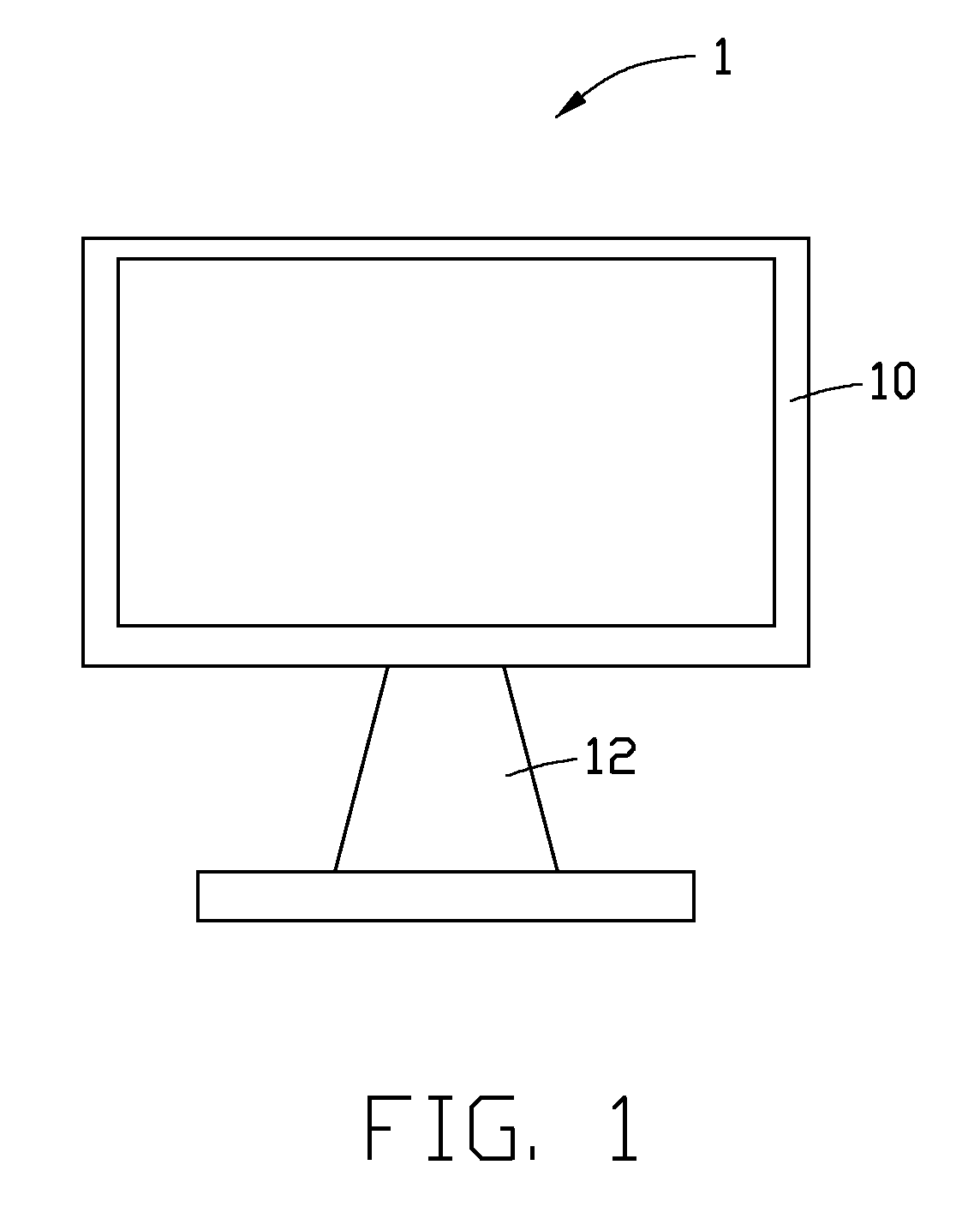 Display device with orientation recognition unit