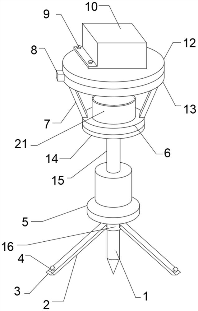 Distance measurement device based on electric signals