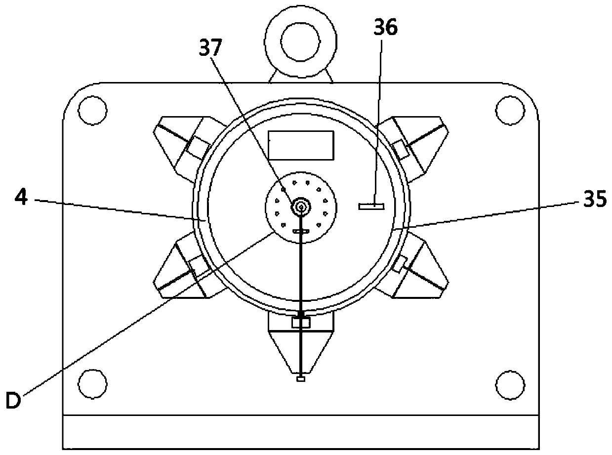 Round tablet cutter convenient for continuous cutting