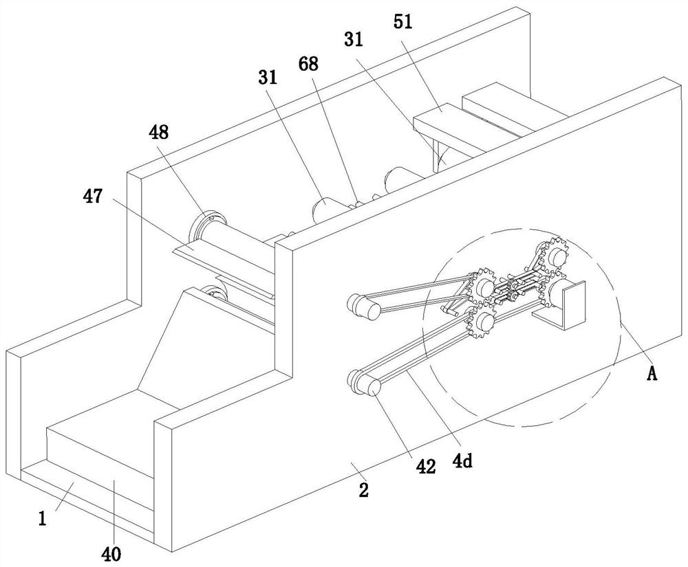 High-temperature-resistant paper-plastic composite bag manufacturing and cutting processing equipment and cutting processing method