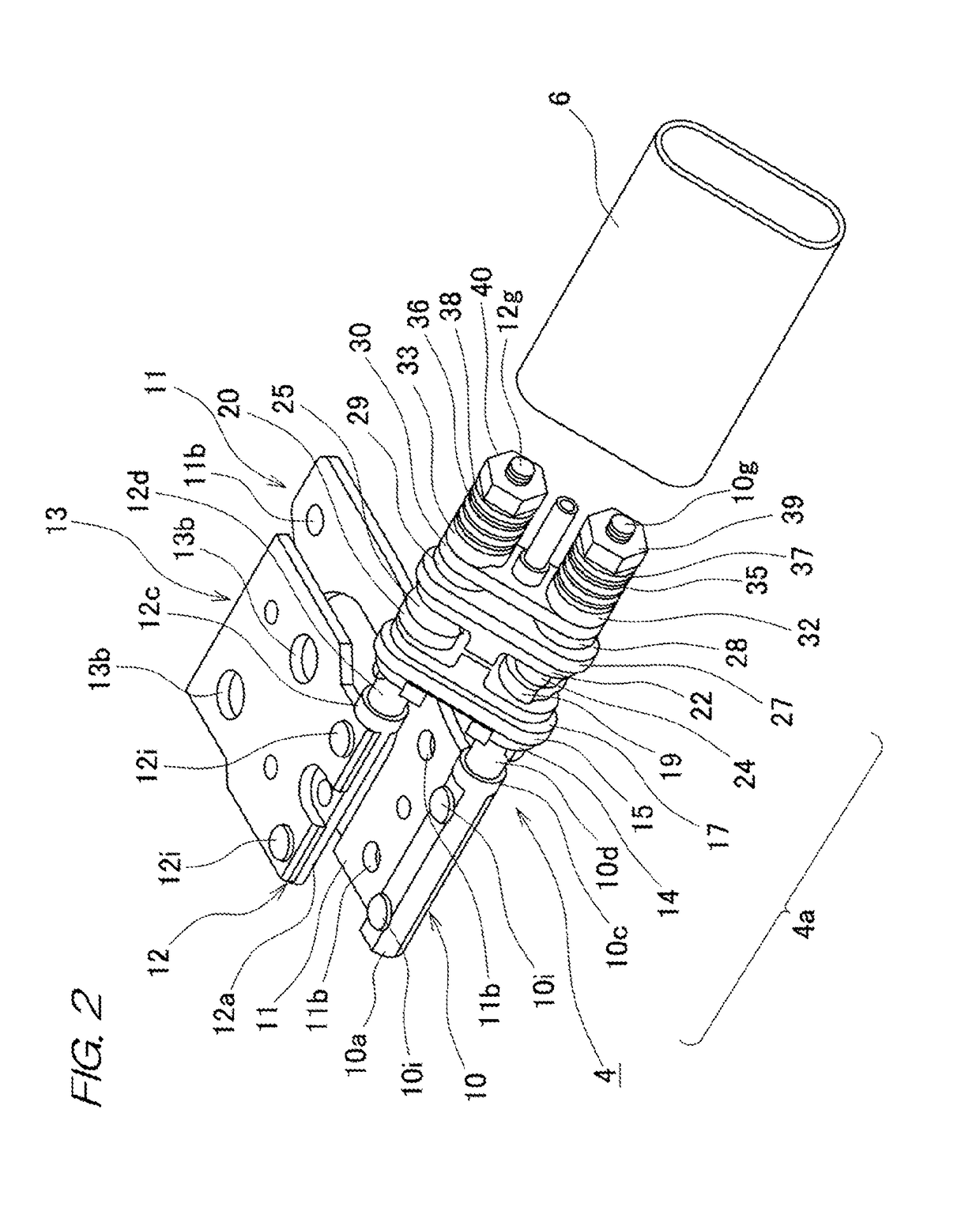 Biaxial hinge and terminal device using the same