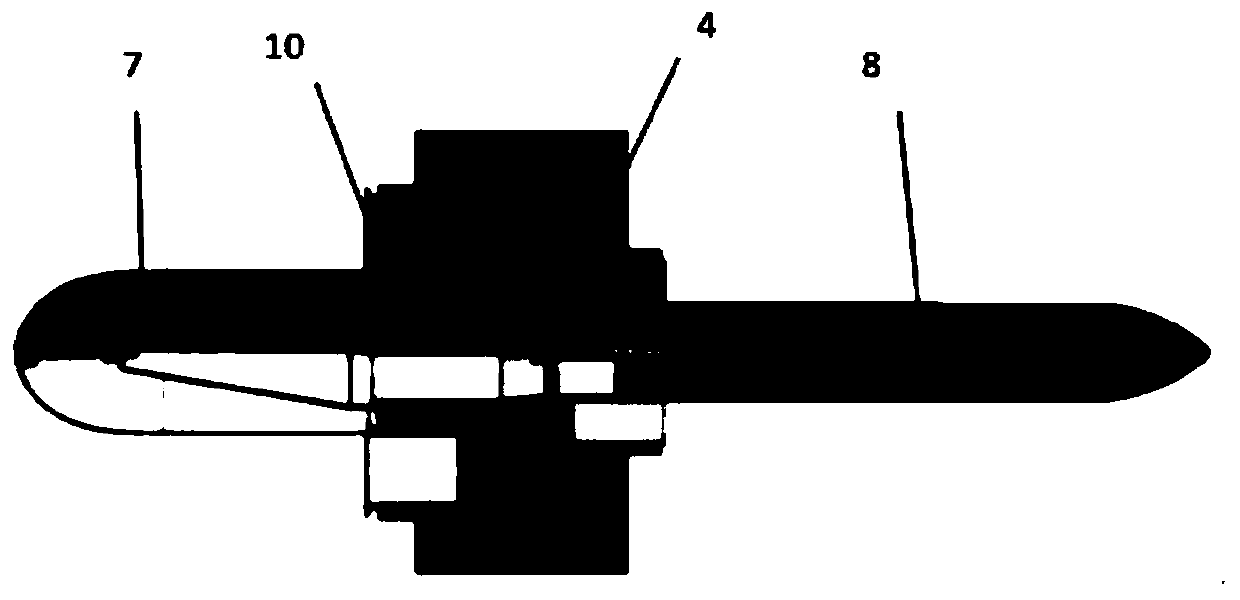 Aero-engine test bed mounting system