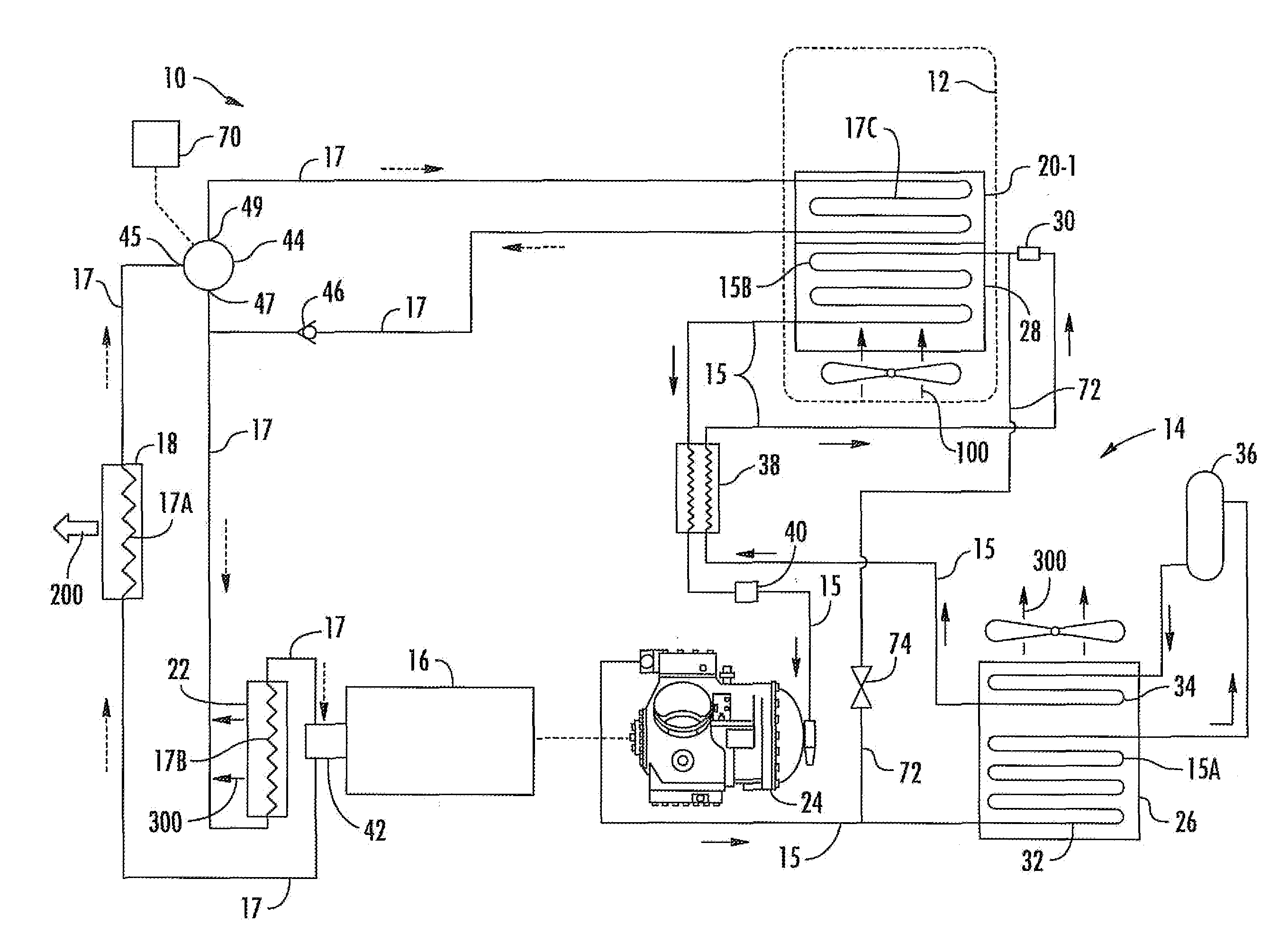 Transport Refrigeration System Utilizing Engine Waste Heat