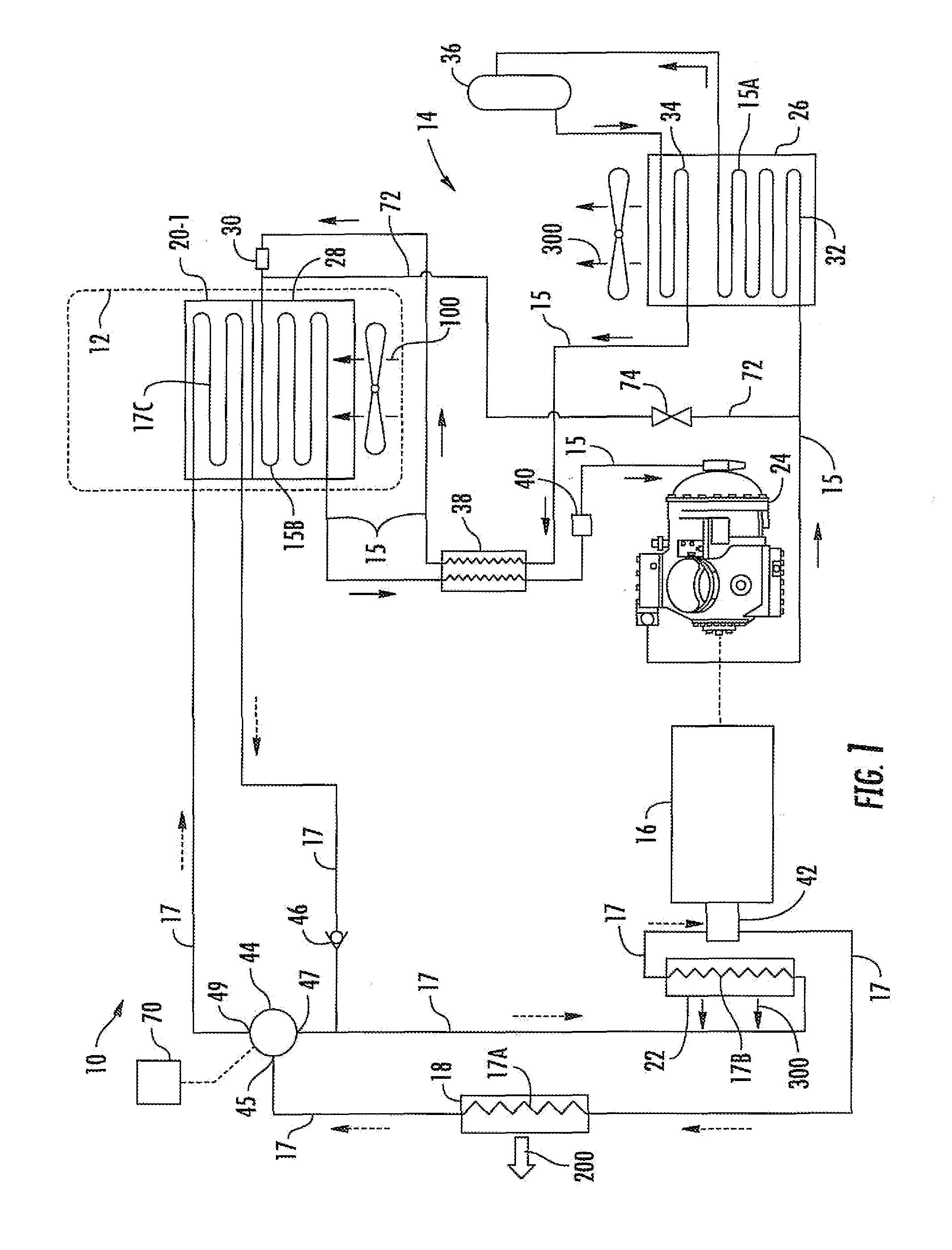 Transport Refrigeration System Utilizing Engine Waste Heat