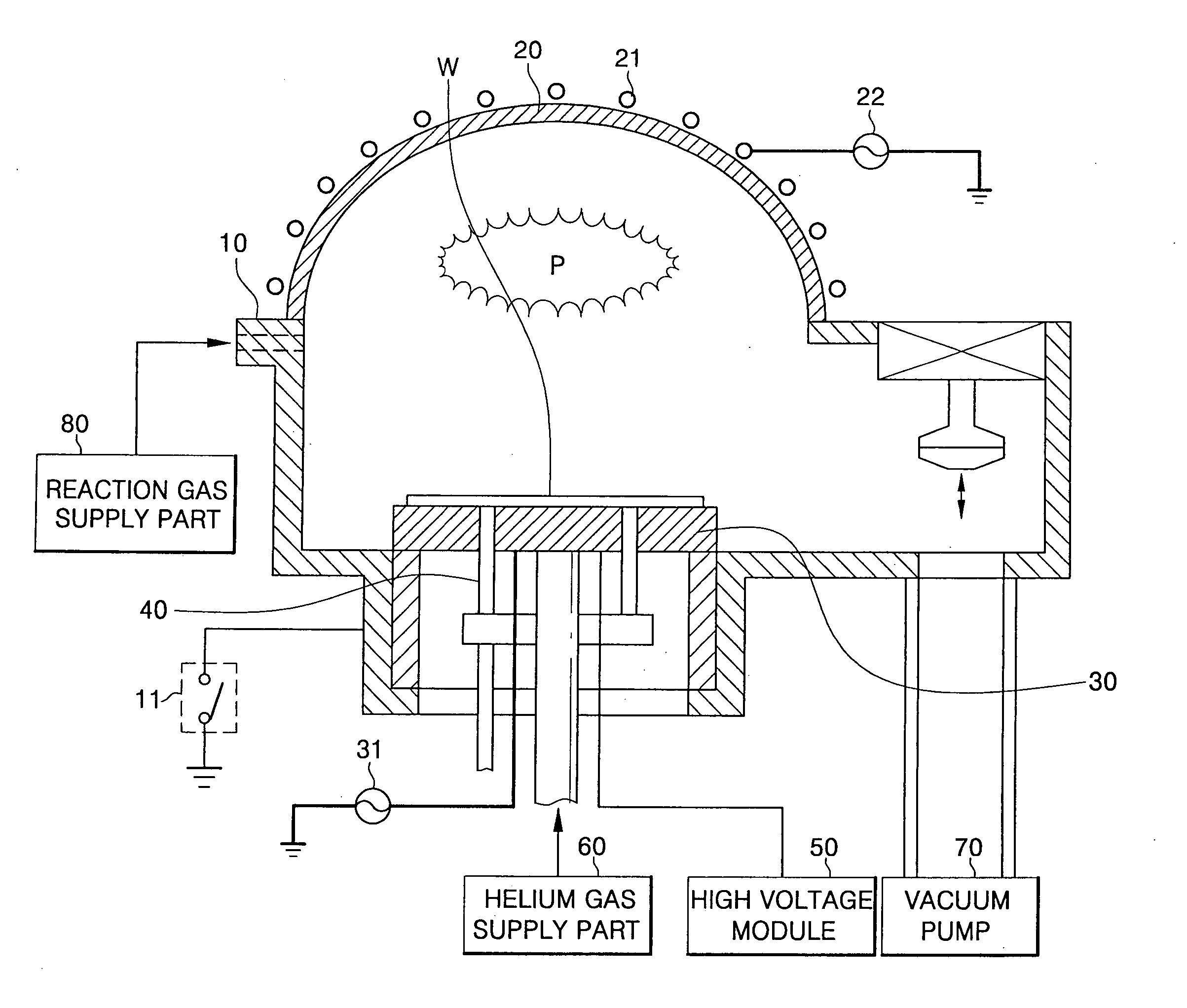 Methods adapted for use in semiconductor processing apparatus including electrostatic chuck