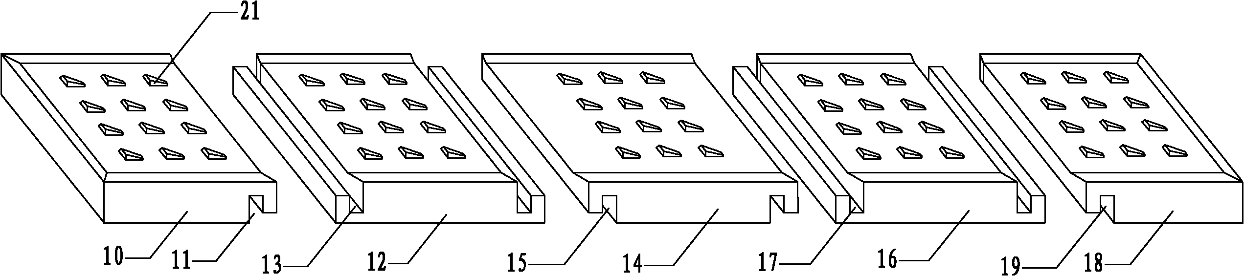 High temperature-resistant ceramic cremation kang surface