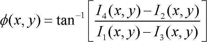 Coplanarity measuring system based on projection Moire principle