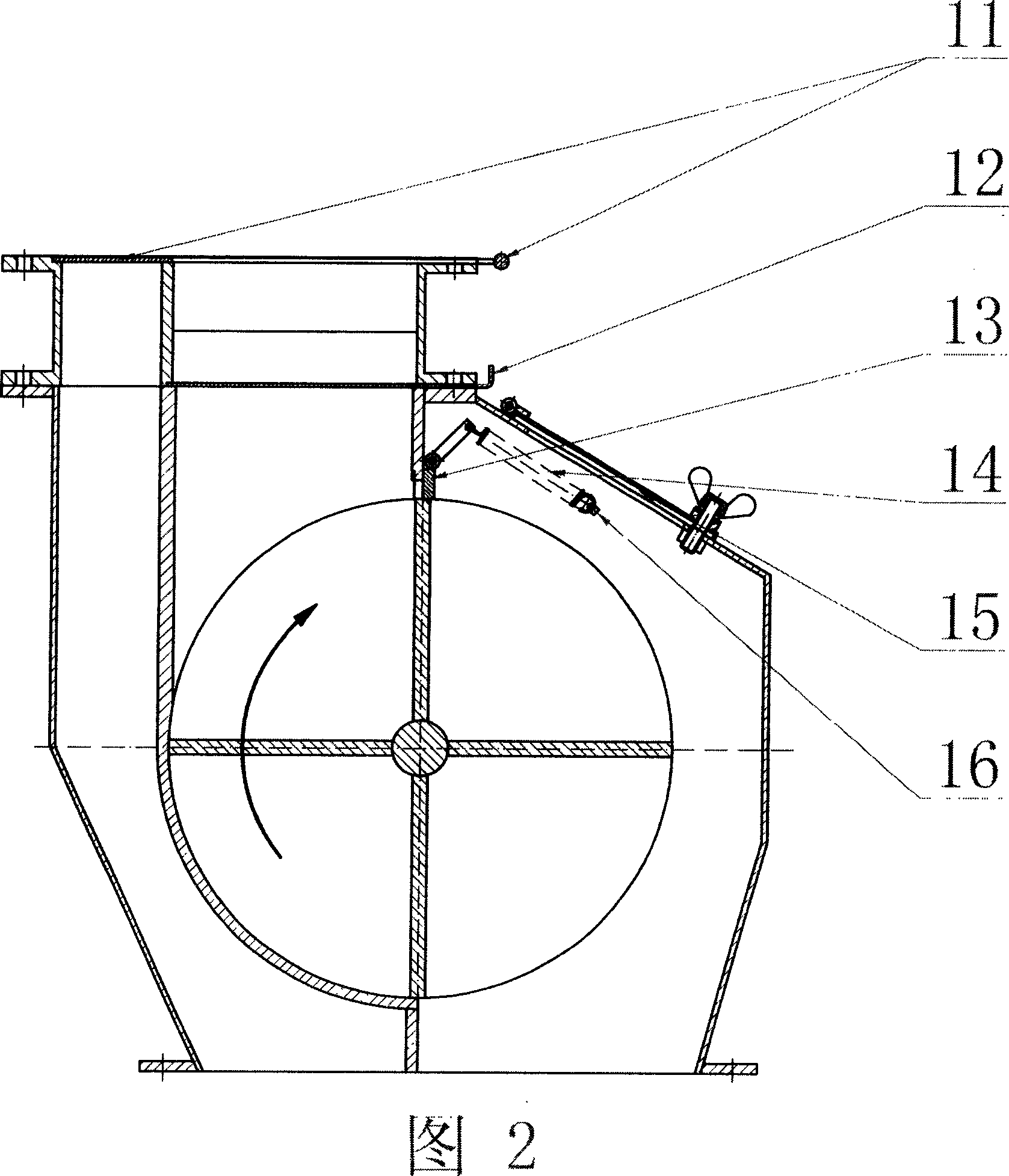 Antiplugging controllable displacement sheave dispensing valve