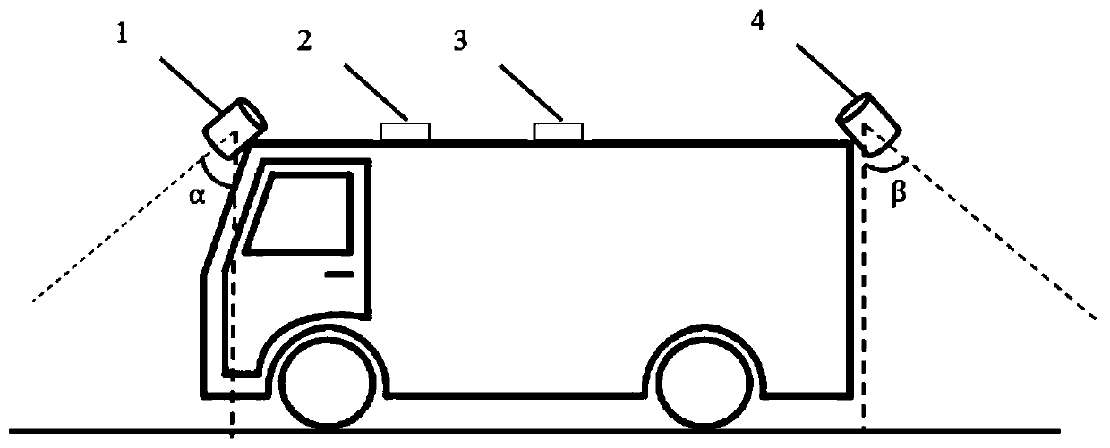 Intelligent sanitation vehicle monitoring system of intelligent sanitation cloud platform