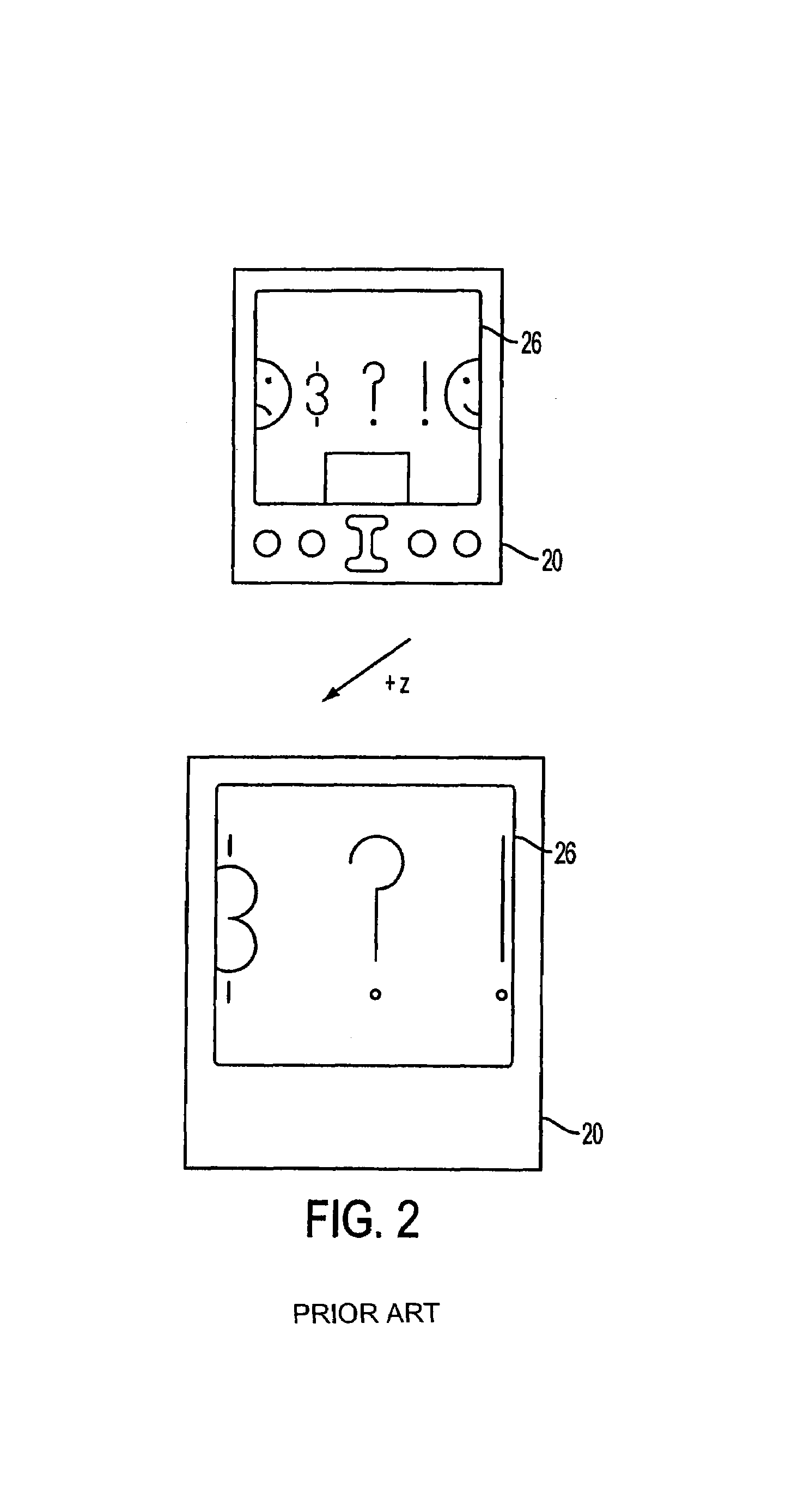 Control of display content by movement on a fixed spherical space