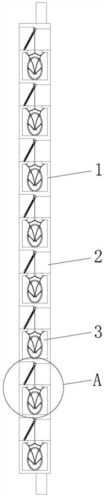 Heat dissipation side plate for computer host