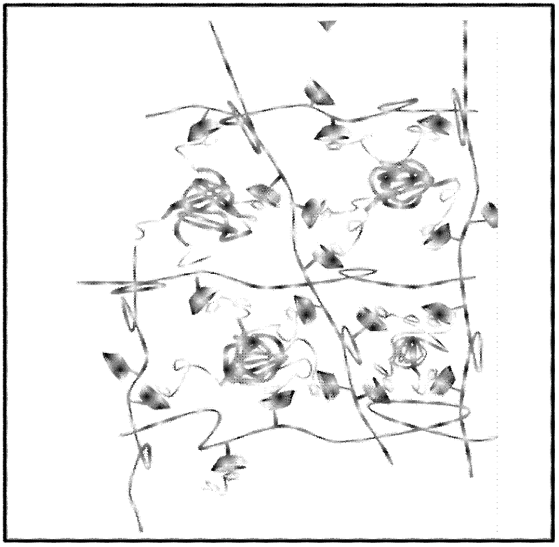 Multiple sensitive hydrogel material and preparation method thereof