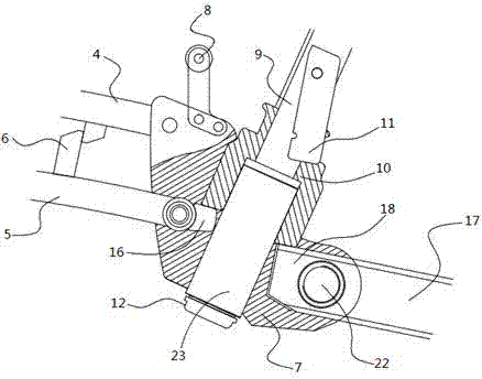 Folding bicycle frame