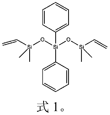 A kind of preparation method of tetramethyl divinyl diphenyl trisiloxane