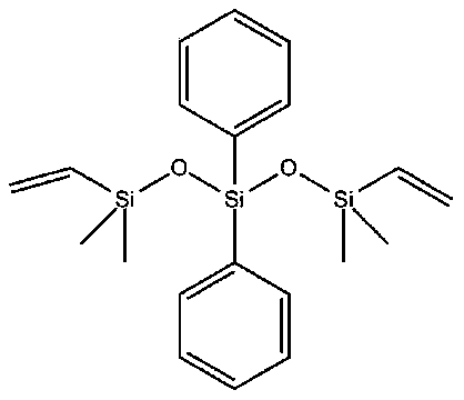 A kind of preparation method of tetramethyl divinyl diphenyl trisiloxane