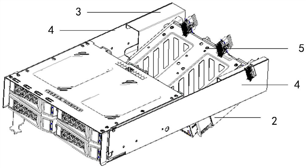 Hard disk rack device and electronic equipment