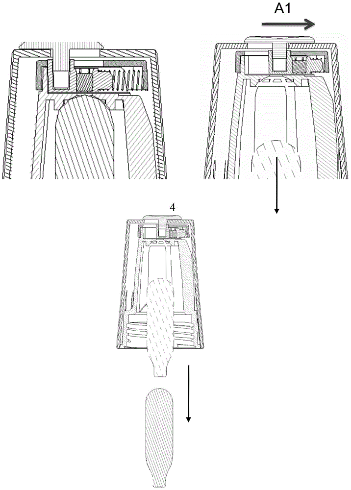 Magnetic inflation bottle holding device for aerated water machine and aerated water machine